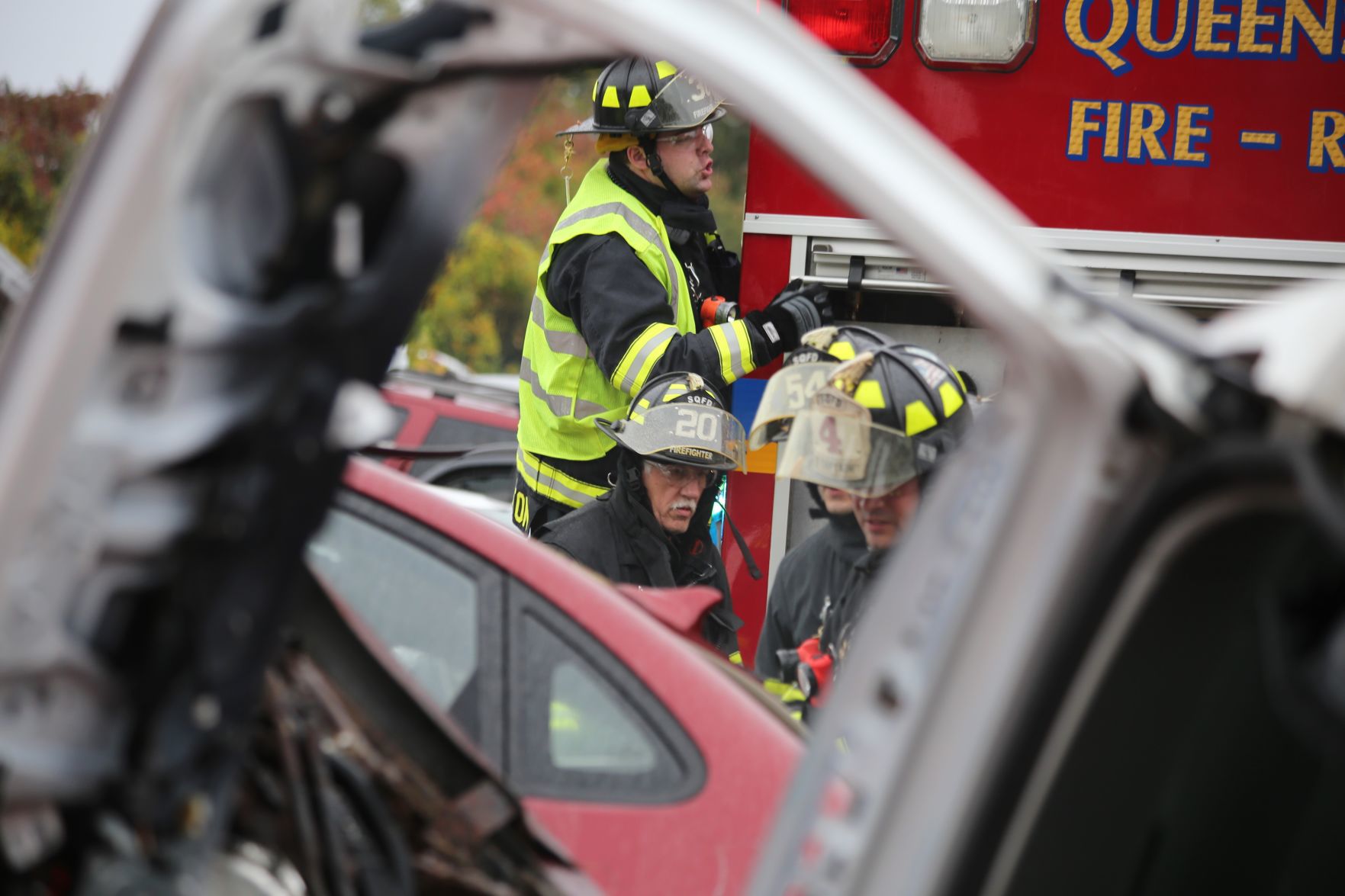 Mass casualty drill in Queensbury